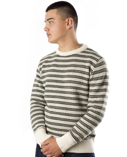 Fuza Wool Dane Sweater Men - Brown
