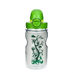 Nalgene Kids On The Fly 350 ml Drikkeflaske - Clear/Sprout Woodland