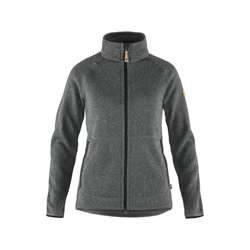 Fjällräven Övik Fleece Zip Sweater Women - Dark Grey