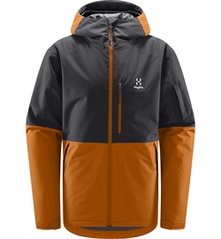 Haglöfs Gondol Insulated Jacket Men - Golden Brown/Magnetite - Skijakke