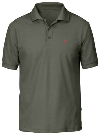 Fjällräven Crowley Pique Shirt - Mountain Grey - Polo t-shirt