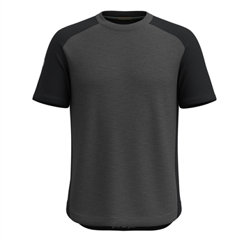 Smartwool Men\'s Active Mesh Short Sleeve Tee - Charcoal Heather - T-shirt