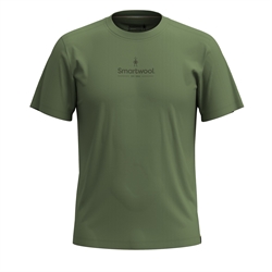 Smartwool Logo Graphic Short Sleeve Tee Unisex - Fern Green
