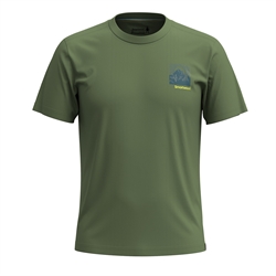 Smartwool Forest Finds Graphic Short Sleeve Tee Unisex - Fern Green
