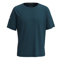 Smartwool Men's Active Ultralite Short Sleeve Tee - Twilight Blue - T-shirt