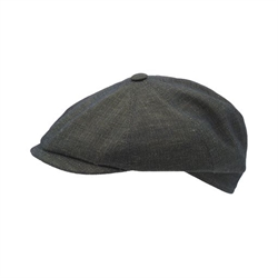 MJM Artist 61 Cotton/Linen - Olive Herringbone