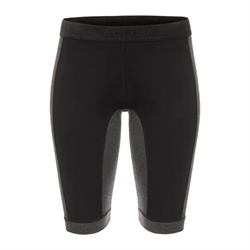 Aclima - Warmwool shorts long w/windwool - Women - Jetblack/Marengo