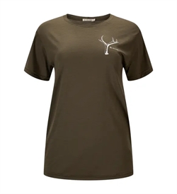 Aclima LightWool Classic Tee - Antler - Woman - Tarmac