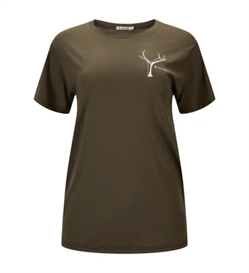 Aclima LightWool Classic Tee - Antler - Woman - Tarmac