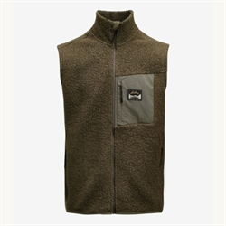 Lundhags Flok Wool Pile Vest Mens - Forest