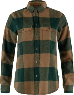 Fjällräven Canada Shirt Women - Deep Patina/Buckwheat Brown