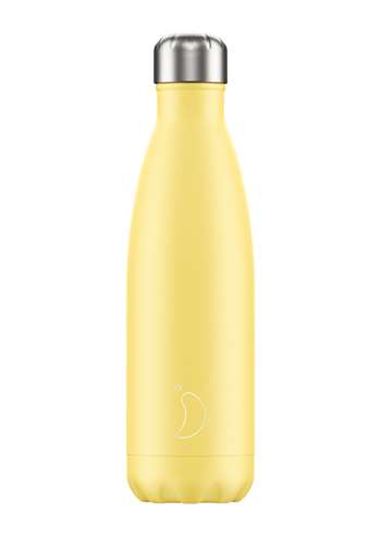 Chilly\'s Bottles Pastel Yellow 500 ml