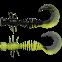 Berkley Powerbait Power Curly 5,5 cm Black/Sunshine Yellow