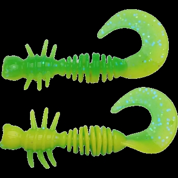 Berkley Powerbait Power Curly 5,5 cm Spring Green/Sunshine Yellow