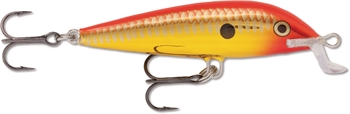 Rapala Team Esko Wobbler Chrome Gold Fluorescent Red (CGFR) 7 cm