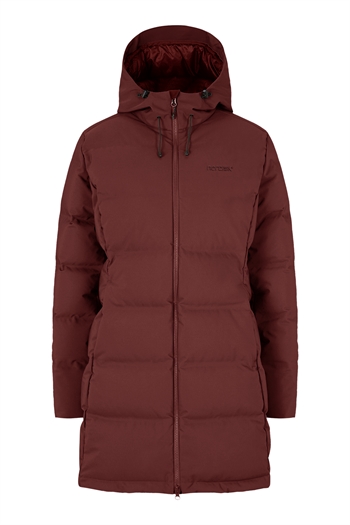Nordisk Aukea Womens Bonded Down Coat - Madder Brown
