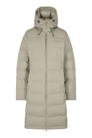 Nordisk Moana Womens Bonded Hardshell Down Coat - Vetiver Green