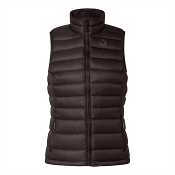 Nordisk Asta Dun Vest Womens - Black Coffee - Dunvest