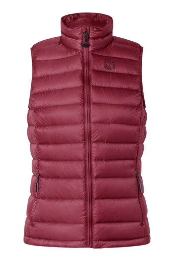 Nordisk Asta Dun Vest Womens - Tibetian Red - Dunvest