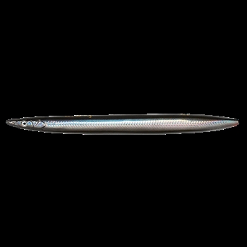 Savage Gear Line-Thru Sandeel Black Silver 27g