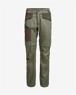 Lundhags Tived Zip-Off Pant Womens - Aloe Green/Forest Green - Dame zip-off buks