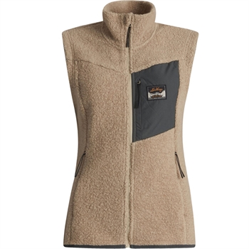 Lundhags Flok Wool Pile Vest Womens - Sand