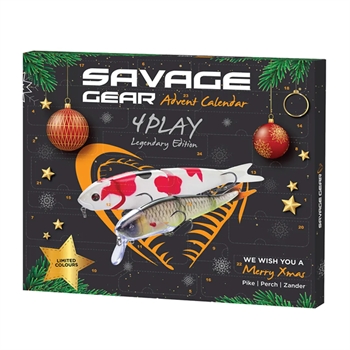 Savage Gear Advent Kalender 4 Play 2026 - Julekalender