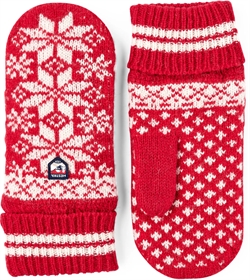 Hestra Isvik Mitt - Red/Offwhite