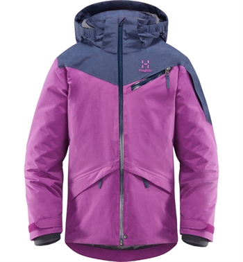 Haglöfs Niva Insulated Jacket Junior - Lilac/Tarn Blue
