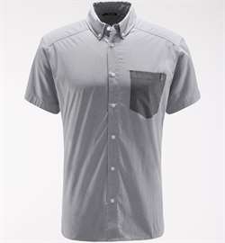 Haglöfs Vejan SS Shirt Men - Concrete - Kortærmet skjorte
