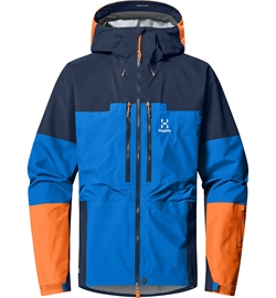 Haglöfs Spitz GTX Pro Jacket Men - Electric Blue/Tarn Blue - Skaljakke