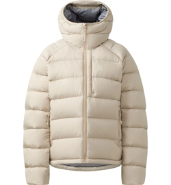 Haglöfs Rosson Down Hood Jacket - Women - Chalk Beige 
