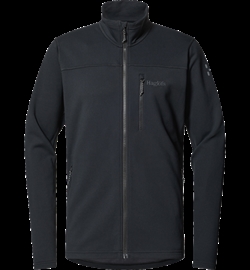 Haglöfs Rosson Mid Jacket Men - True Black - Fleecetrøje