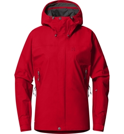 Haglöfs Astral GTX II Jacket Women - Bright Red - Skaljakke