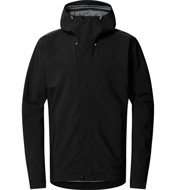 Haglöf Breeze Proof Jacket Men - True Black