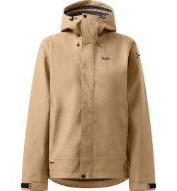 Haglöf Breeze Proof Jacket Women - Oak Brown