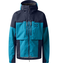 Haglöfs Spitz GTX Pro II Jacket Men - Deep Teal/Tarn Blue - Skaljakke