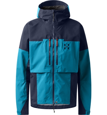 Haglöfs Spitz GTX Pro II Jacket Men - Deep Teal/Tarn Blue - Skaljakke
