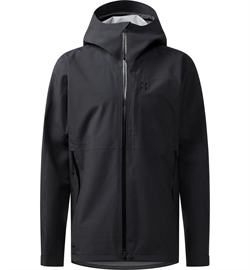 Haglöfs Front Proof II Jacket Men - True Black - Skaljakke
