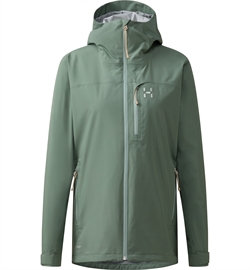 Haglöfs Ozka Proof Jacket Women - Chlorophyll Green