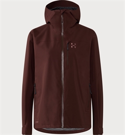 Haglöfs Ozka Proof Jacket Women - Maroon Trail