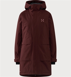 Haglöfs Salix Proof Mimic II Parka - Women - Maroon Trail