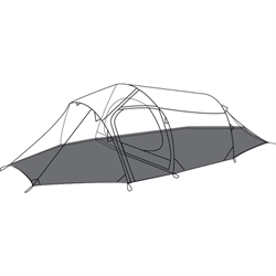Helsport Gimle 4+ Footprint