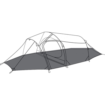 Helsport Gimle 4+ Footprint