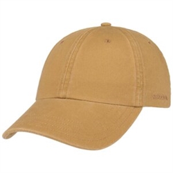 Stetson Rector Baseball Cap - Light Brown - Solkasket
