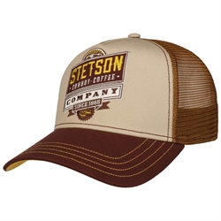 Stetson Trucker Cap - Barista Company - Brown/Beige 