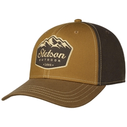 Stetson Baseball Cap Ranger - Brown/Oker