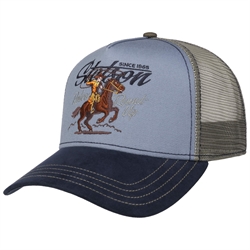 Stetson Trucker Cap - Rodeo Round Up - Blue/Navy