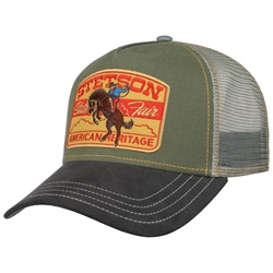 Stetson Trucker Cap - State Fair - Grey/Antracit