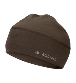Aclima LightWool Beanie - Dark Earth - Hue